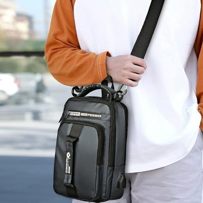 Waterproof Chest Sling Bag for Men Shoulder Gadget Organizer Crossbody ...